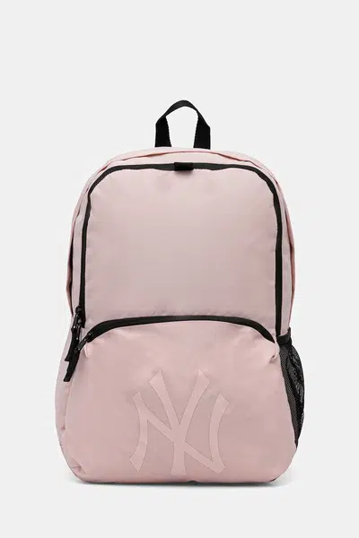 Batoh New Era růžová barva, velký, s potiskem, 60667125