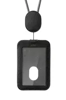 Držák na průkaz totožnosti se šňůrkou Orbitkey Card Holder 56 cm černá barva