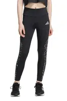 Dětské legíny adidas černá barva, s potiskem, JM3843