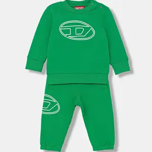 Bavlněná tepláková souprava pro miminka Diesel STIMOTYB-SET OVERALLS