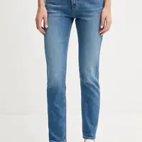Džíny Calvin Klein Jeans dámské, modrá barva, LV047C779G