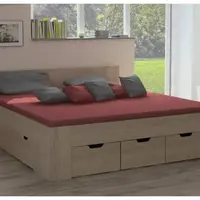 Postel Astral 160x200 cm, dub sonoma