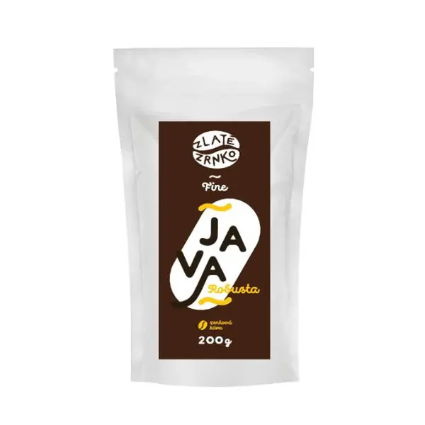 Káva Zlaté Zrnko – Jáva „FINE ROBUSTA“ 500 g