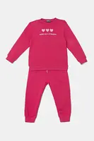 Dětská bavlněná tepláková souprava United Colors of Benetton