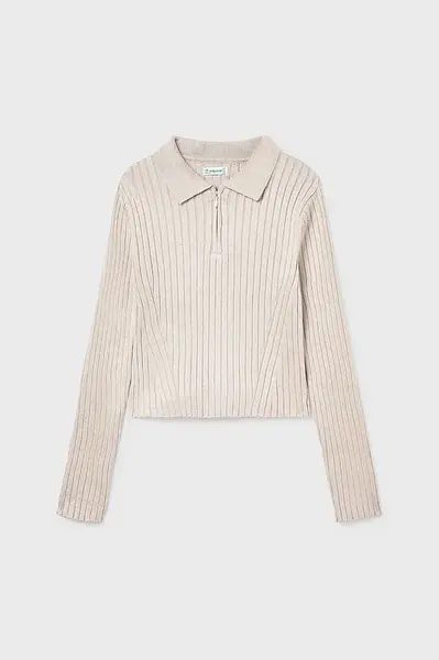 Dětský svetr Mayoral béžová barva, 7195