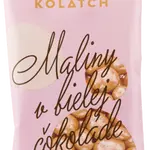 KOLATCH BIO Dražé maliny sušené mrazem v bílé čokoládě 35 g