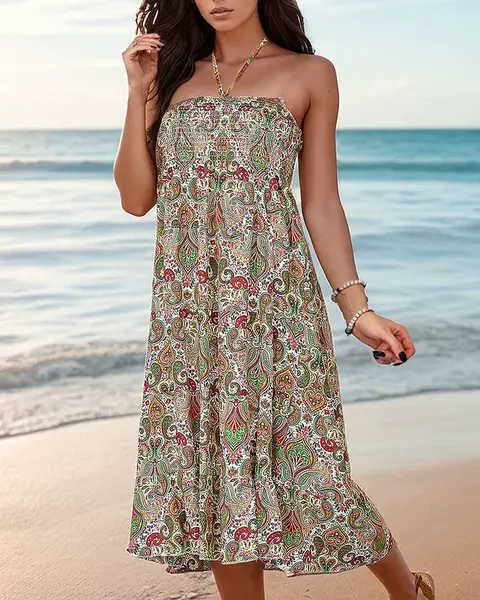 Resti Women's midi dress with print