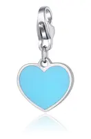 S'Agapõ Romantický ocelový přívěsek Srdce Happy SHA392