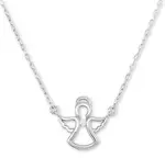 Soliter Něžný stříbrný náhrdelník s andělíčkem 476 001 00145 04
