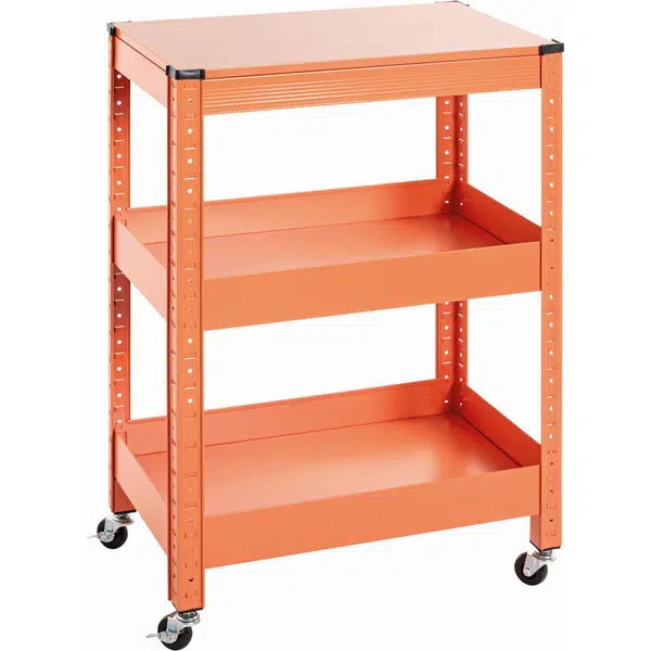 XXXL SERVÍROVACÍ VOZÍK, oranžová, 50/32/75 cm