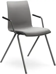 LD SEATING Konferenční židle EVO 011-N3,BR šedá podnož