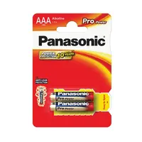Panasonic - Alkalická mikrotužková baterie AAA 2ks