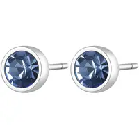 S'Agapõ Ocelové náušnice s krystaly CLICK SCK23