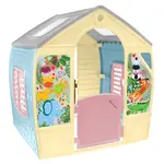Mochtoys - Dětský zahradní domeček se zvířátky růžový