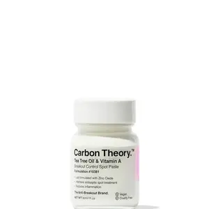Carbon Theory Lokální péče proti nedokonalostem pleti Tea Tree Oil & Vitamin A Breakout Control (Spot Paste) 30 ml