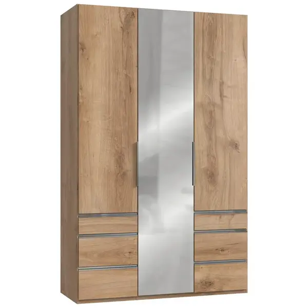 MID.YOU ŠATNÍ SKŘÍŇ S OTOČNÝMI DVEŘMI, barvy dubu, 150/236/58 cm