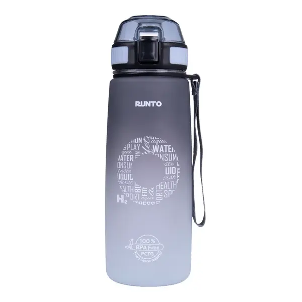 RUNTO Láhev AQUA-GO 800ml Grey