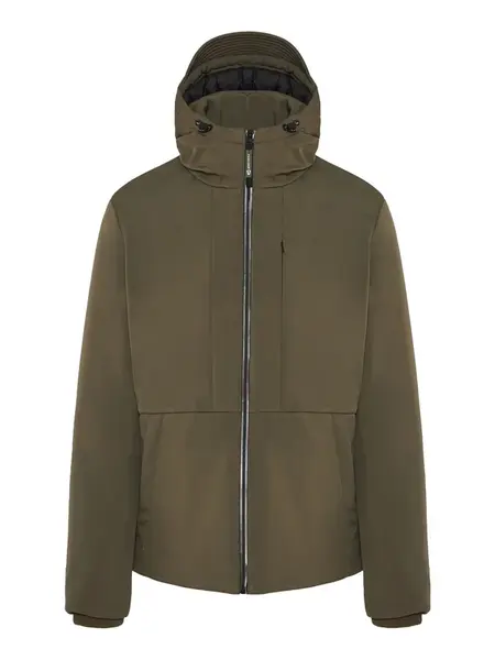 Funky Buddha Zimná bunda  tmavozelená