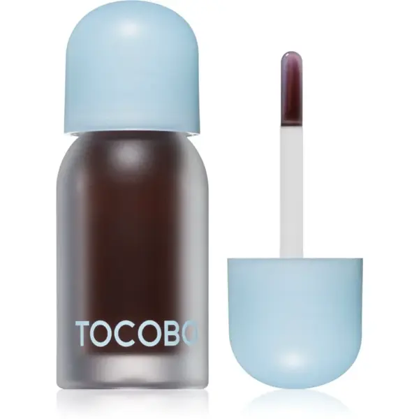 TOCOBO Juicy Berry Plumping Lip Oil tónovací olej na rty se zvětšujícím efektem odstín 03 Black Cherry 4 g