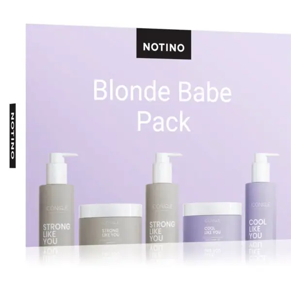 Beauty Discovery Box Notino Blonde Babe Pack (ICONIQUE Professional) sada pro ženy