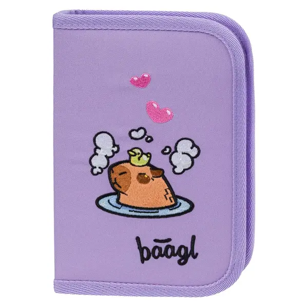 Školní penál jednopatrový Kapybara