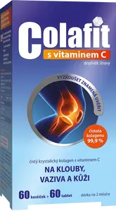 COLAFIT s Vitamínem C 60 tablet + 60 kostek