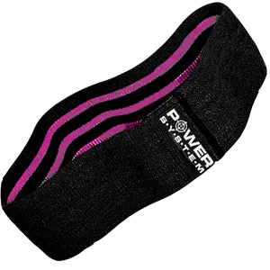 POWER SYSTEM Posilovací guma BOOTY BAND, silná zátěž, růžová