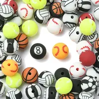 60Pcs Handmade Polymer Clay Beads