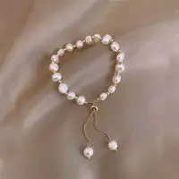 Acrylic Pearl Beads Slider Bracelets