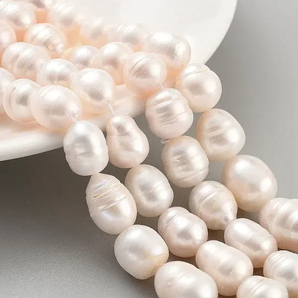 Natural Cultured Freshwater Pearl Beads Strands