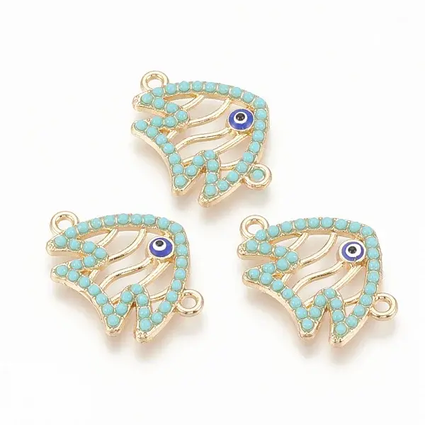 Alloy Enamel Links connectors