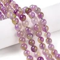 Dyed Natural White Jade Beads Strands