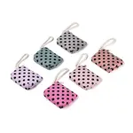 Big Polka Dot Corduroy Clutch Bags
