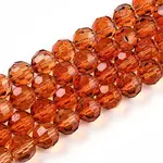 Baking Paint Transparent Glass Beads