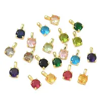 Brass Glass Pendants