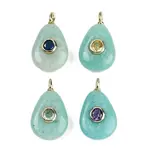 Natural Amazonite Pendants