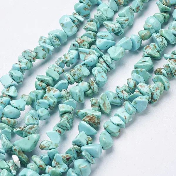 Synthetic Turquoise Beads Strands