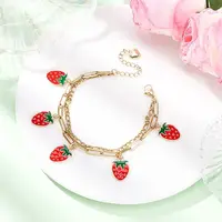 304 Stainless Figaro & Paperclip Chain Multi-strand Bracelets