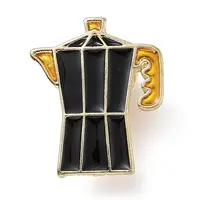 Coffeepot Enamel Pin