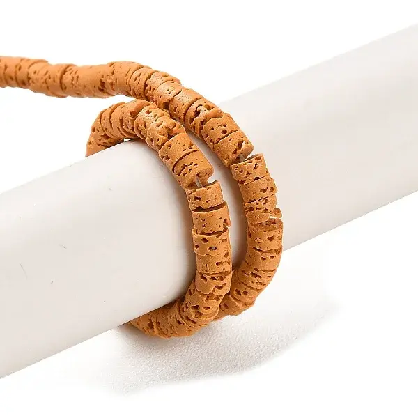 Synthetic Lava Rock Dyed Beads Strands