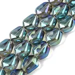 Electroplate Glass Beads Strands