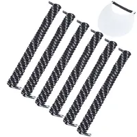 Polyester & Rubber Latex Thread Spring Shoelaces