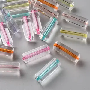 Transparent Acrylic Beads