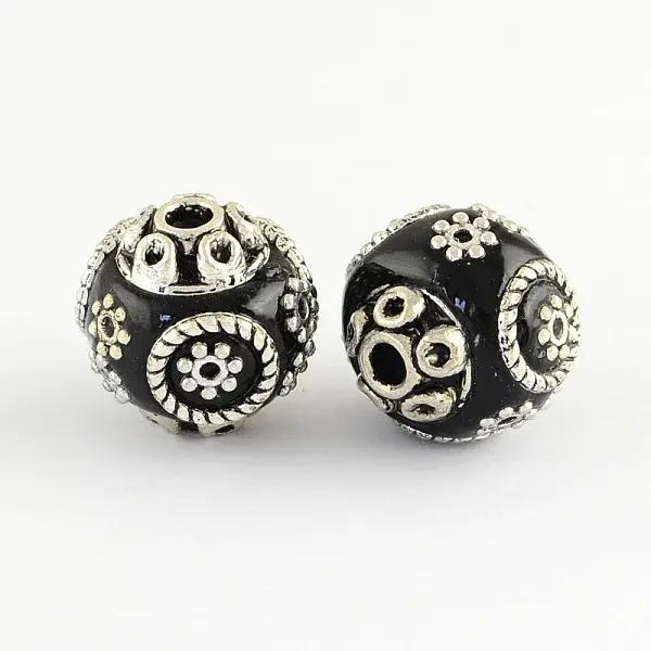 Round Handmade Indonesia Beads