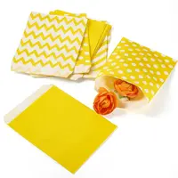 40Pcs 4 Styles Kraft Paper Bags