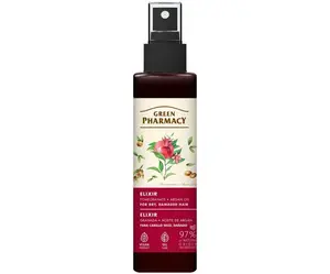 Bezoplachový sprej pro suché a poškozené vlasy Green Pharmacy Elixir - 150 ml