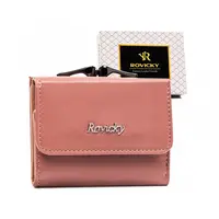 Dámská kožená peněženka růžová - Rovicky Lupe