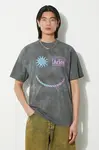 Bavlněné tričko Aries Grunge Happy Dude SS Tee