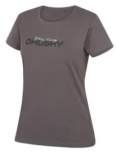 Husky  Tee Hike L grey, XXL Dámske bavlnené tričko