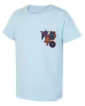 Husky  Tee Patch K light blue, 146 Detské bavlnené tričko